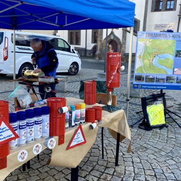 Kippenfresser beim Auftakt von „Schön Sauber Bleiben“ – Saalfeld 2023