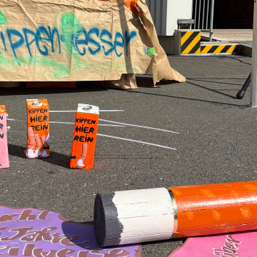 Beim ZASO: Upcyceln gegen Kippenmüll